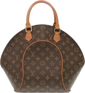 Louis Vuitton Tweedehands Canvas Louis Vuitton tassen - Dames - Vintage Handtas - Bruin - ONE Size - Vintage