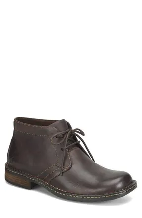 B&oslash;rn Harrison Plain Toe Chukka Boot in Dark Brown at Nordstrom, Size 10.5