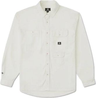 Converse YOTD Woven Shirt Asia Sizing White 10026808-A01
