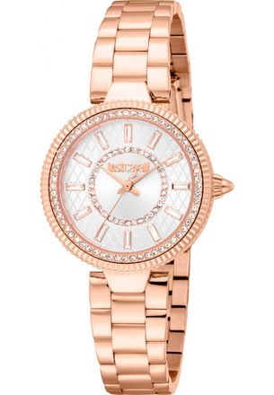Just Cavalli Womens JC1L308M0075 Ladies Glam Chic Ostentatious Watch - Rose Gold - One Size