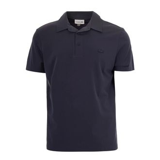 Lacoste Polo Shirts, male, Gray, Size: XL Regular Fit Commuter Polo