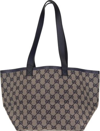 Gucci Tote Bag - Dames - Shoppers - Beige - ONE Size - Leer - Tassen