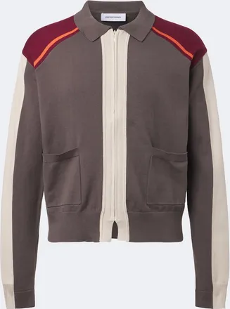 Kiko Kostadinov Munno cotton zip-up cardigan