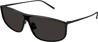 Saint Laurent SL 605 LUNA 002 Mens Sunglasses Black Size Standard