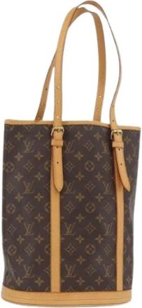Louis Vuitton Pre-owned Bucket Bags, female, Brown, Size: ONE SIZE Pre-owned Bucket Bag M42236
