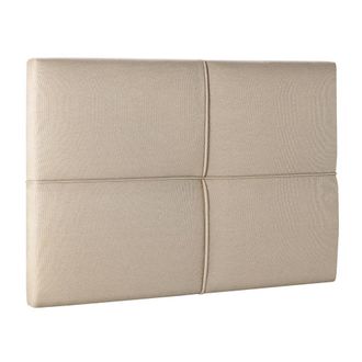 HOMN Cabecero tapizado 90x60 cm beige