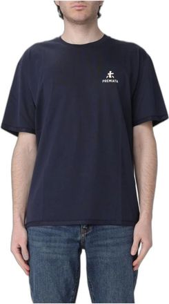 Premiata T-shirt in cotone - - Tops - Uomo - Blu - M