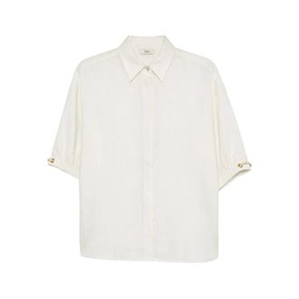 Herno Shirts, female, Beige, Size: XS Shirt