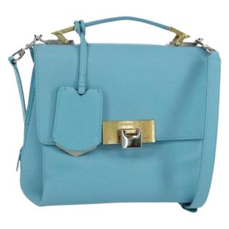 Balenciaga Pre-owned Handbags, female, Blue, Size: ONE SIZE Pre-owned Vintage Hand Bag