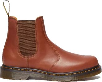 Dr. Martens Chelsea Saddle Tan Boot - Dames - Chelseaboots - Bruin - 42 EU - Leer - Schoenen