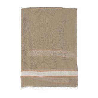 Emporio Armani Scarves, female, Brown, Size: ONE SIZE Emporio Armani Scarfs Brown