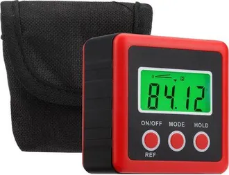 OEM Nivel De Burbuja Digital, Lcd, Base Magn&eacute;tica, Ip54, Rojo
