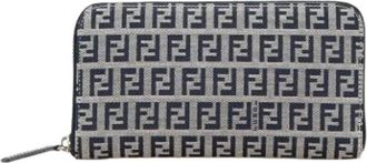 Fendi Pre-owned Wallets, female, Multicolor, Size: ONE SIZE Pre-owned Canvas Wallet