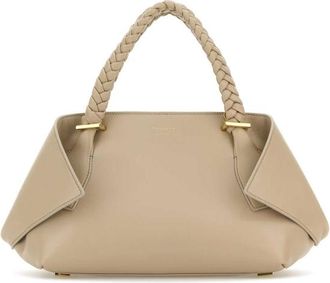 Ferragamo Beige Leather Medium Handbag