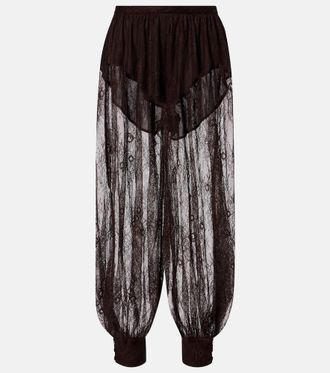 Bananhot Kendall lace balloon pants