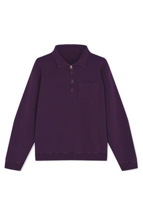 Fortela Woven Zip-Up Sweatshirt in Violet at Nordstrom, Size Xx-Large