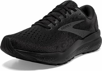 Brooks Womens Ghost 16 Running Sneakers In Black