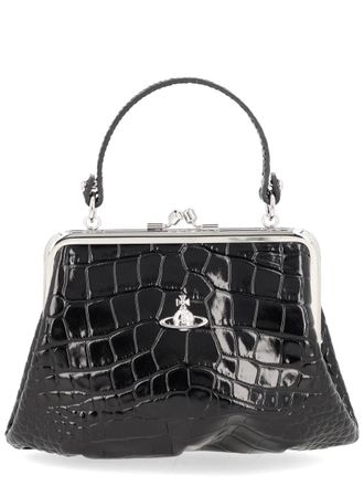 Vivienne Westwood Womens Handbag Granny Frame Black Handbags Hand Bags