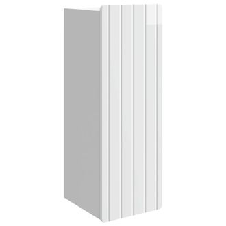 vidaXL Armario De Pared Blanco Brillante 33 X 34,5 X 94 Cm Vidaxl