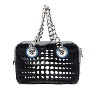 Prada Pre-owned Handbags, female, Black, Size: ONE SIZE Pre-owned City Fori