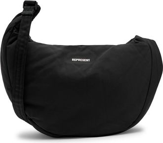 Represent Logo Padded Shell Cross-body bag - Black - One Size