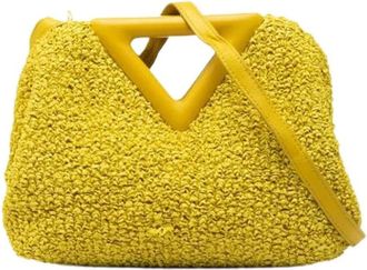 Bottega Veneta Pre-owned Point Triangle - Dames - Vintage Handtas - Geel - ONE Size - Vintage