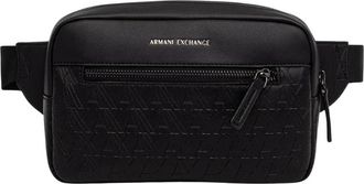 A|X Armani Exchange Belt Bag - Heren - Heuptassen - Zwart - ONE Size - Polyester - Tassen