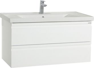 ebuy24 Lavabo De 2 Piezas Silora Xl 54x100x46 - Vcm