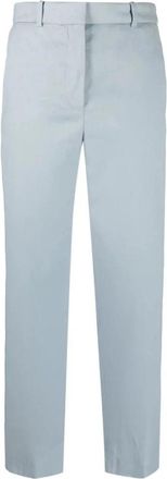 Joseph Straight Broeken - Dames - Straight fit broeken - Blauw - M - Katoen - Broeken