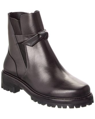 Alexandre Birman Clarita Waterproof Leather Bootie