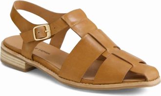Django & Juliette Womens Agotary Fisherman Sandal In Tan Leather