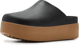 Crocs Dylan Platform Clog, Mule Platform Shoes Womens Clog Shoes Black/Sepia : 9 M, EVA