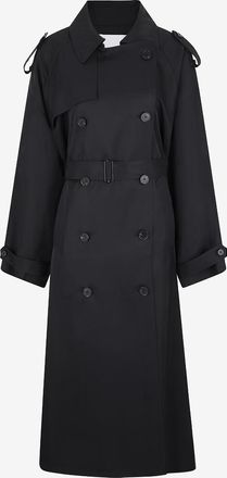 Frankie Shop Langer Trenchcoat aus Serge Veyron
