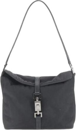 Gucci Pre-owned Shoulder Bags, female, Black, Size: ONE SIZE Pre-owned Vintage Shoulder Bag