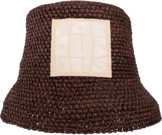 Jacquemus Ficiu Hat - Dames - Hoeden - Bruin - 56 CM - Accessoires