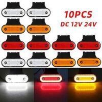 OEM 10 Luces Led De Posici&oacute;n Laterales Nuevas De 12-24 V Con Soporte, Luces Traseras Para Camiones, Luces Exteriores Para Autom&oacute;viles, Intermitentes Unive