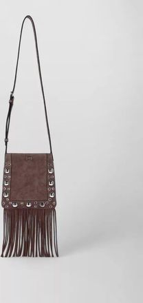 Valentino Garavani fringe shoulder bag adjustable strap