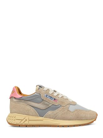 Autry Low-Top Sneakers with Suede and Leather Accents