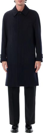 Lardini Mono Breast Cashmere Single-Breasted Coat
