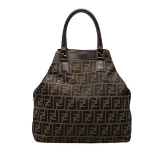 Fendi Pre-owned Vintage Tote - Dames - Vintage Handtas - Bruin - ONE Size - Leer - Vintage