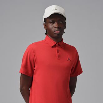 Nike Jordan Mens Jordan Sport Dri-FIT Golf Polo in Red | HQ8688-622