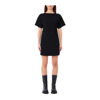 Liu Jo Kleedjes, Dames, Zwart, M, ECS Abito Maglia