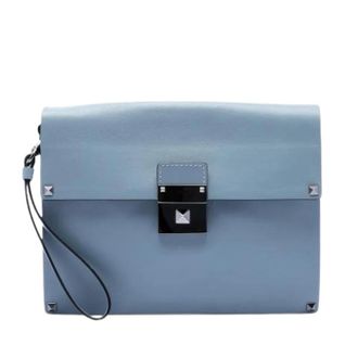 Valentino Pre-owned Clutches, female, Blue, Size: ONE SIZE Pre-owned Vintage Clutch