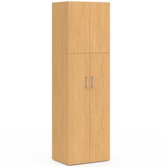 IDMarket Juliana Armadio In Legno A 2 Ante 50 Cm Con Ripiano
