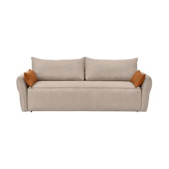 Calicosy Sof&aacute; cama de 3 plazas en tela l238 cm - Beige