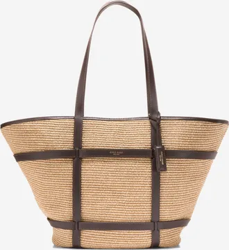 Cole Haan Womens Key West Tote Bag - Beige