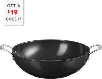 LE CREUSET 6.3Qt Wok With $19 Credit