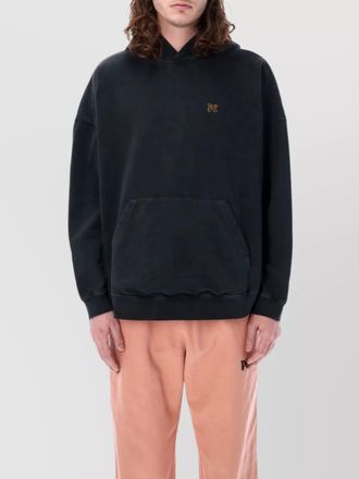 Palm Angels oversized cotton hoodie