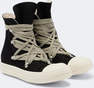 Rick Owens DRKSHDW Megalace high-top sneakers