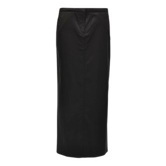 Toteme Midi Skirts - Skirts - Mujer - Negro - S